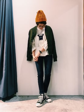 「arbore（アーバー）のアイテム」を使った、ｶﾝﾅさん（レディース・167cm）の冬コーディネート