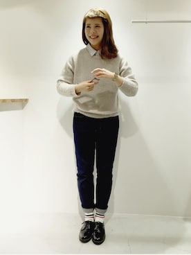 chisatoさん（レディース・165cm）の冬コーディネート