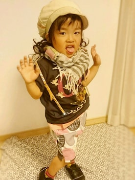 M☆Yさん（キッズ・100cm）の春コーディネート