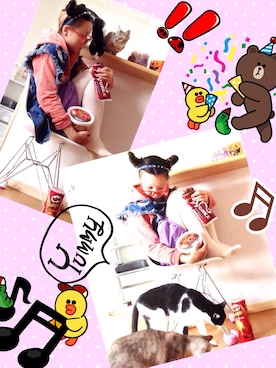 「WC（ダブル シー）のアイテム（ベスト）」を使った、いく☆さん（レディース・153cm）の秋コーディネート