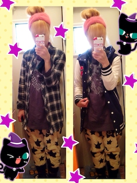 「one way（ワンウェイ）のアイテム（シャツワンピース）」を使った、いく☆さん（レディース・153cm）の冬コーディネート