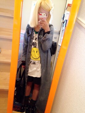 「ニコちゃん」｜「アイテム（ワンピース/ドレス）」を使った、いく☆さん（レディース・153cm）の春コーディネート