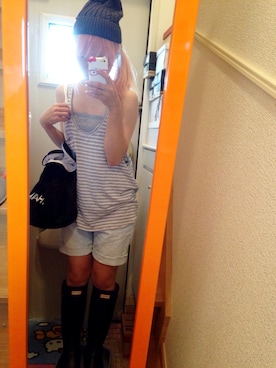 「Sword Fish（ソードフィッシュ）のアイテム」を使った、いく☆さん（レディース・153cm）の秋コーディネート