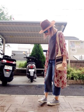 「L.D.S.（エルディーエス）のアイテム」を使った、いく☆さん（レディース・153cm）の秋コーディネート