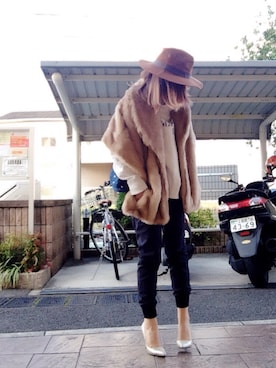 「L.D.S.（エルディーエス）のアイテム」を使った、いく☆さん（レディース・153cm）の秋コーディネート