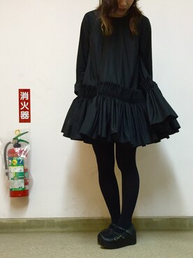 「FLAT APARTMENT（フラットアパートメント）のアイテム」を使った、yuiさん（レディース・158cm）の秋コーディネート