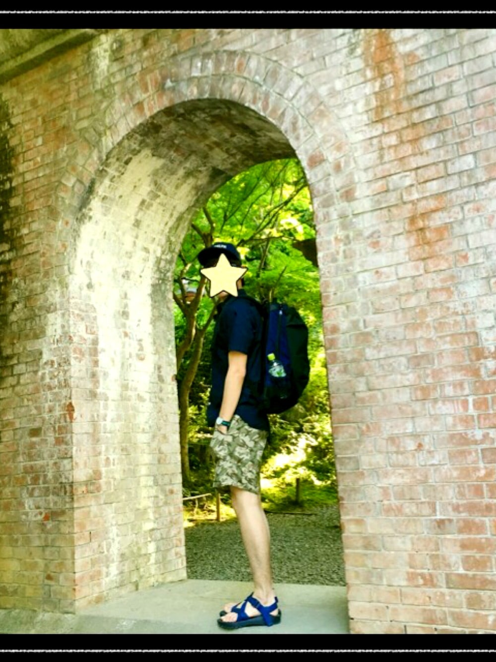 「夏コーデ、BEAMS、アークテリクス、patagonia」｜「EBBETS FIELD FLANNELSのアイテム（キャップ、ブルー系）」を使った、さっさ♂さん（メンズ・172cm）の夏コーディネートの1枚目の写真