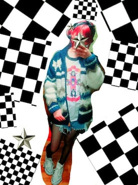 「カウチン」｜YURIさん（レディース・158cm）の春コーディネート