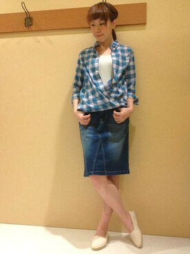 ikka HEAD OFFICE Women'sさん(レディース・158cm)の春コーディネート