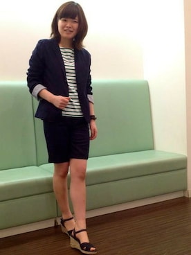 ikka HEAD OFFICE Women'sさん（レディース・160cm）の春コーディネート