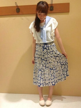 ikka HEAD OFFICE Women'sさん（レディース・158cm）の春コーディネート