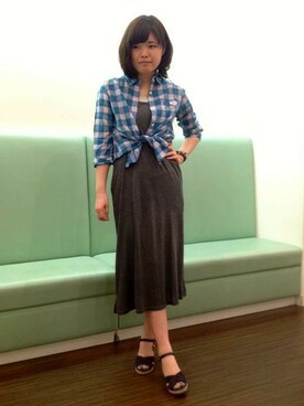 ikka HEAD OFFICE Women'sさん(レディース・160cm)の春コーディネート