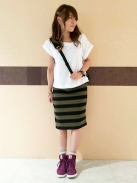 ikka HEAD OFFICE Women'sさん（レディース・154cm）の夏コーディネート