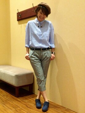 ikka HEAD OFFICE Women'sさん（レディース・158cm）の秋コーディネート