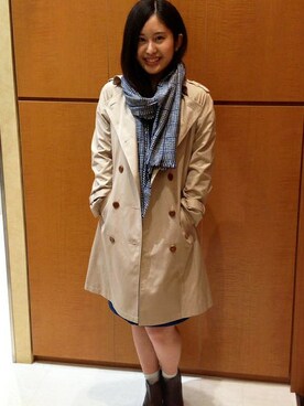 ikka HEAD OFFICE Women'sさん（レディース・158cm）の秋コーディネート