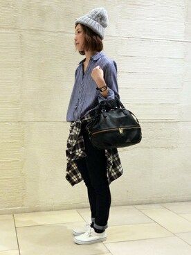 ikka HEAD OFFICE Women'sさん(レディース・158cm)の秋コーディネート