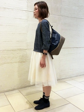 ikka HEAD OFFICE Women'sさん（レディース・158cm）の秋コーディネート