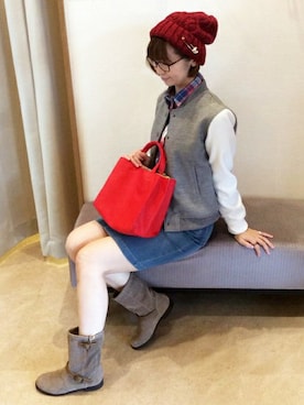 ikka HEAD OFFICE Women'sさん(レディース・158cm)の秋コーディネート