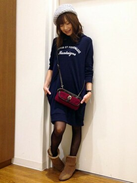ikka HEAD OFFICE Women'sさん(レディース・158cm)の秋コーディネート