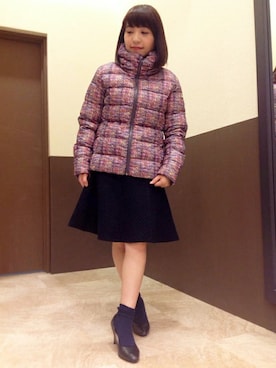 「COLMAR」｜ikka HEAD OFFICE Women'sさん（レディース・158cm）の秋コーディネート