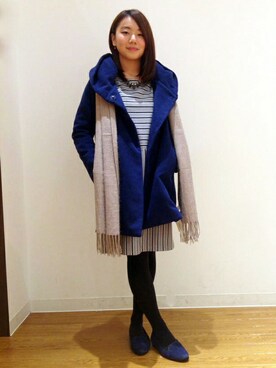 ikka HEAD OFFICE Women'sさん（レディース・158cm）の秋コーディネート