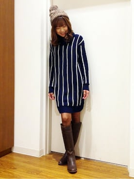 ikka HEAD OFFICE Women'sさん(レディース・158cm)の秋コーディネート