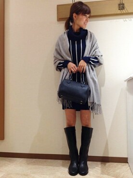 ikka HEAD OFFICE Women'sさん（レディース・158cm）の冬コーディネート