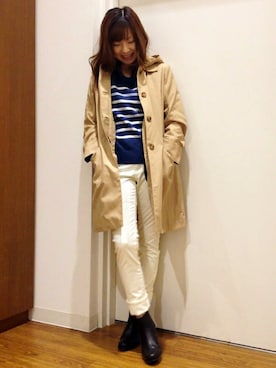 ikka HEAD OFFICE Women'sさん（レディース・158cm）の冬コーディネート