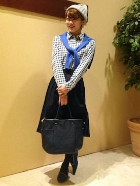 ikka HEAD OFFICE Women'sさん(レディース・158cm)の冬コーディネート