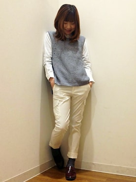ikka HEAD OFFICE Women'sさん（レディース・158cm）の冬コーディネート