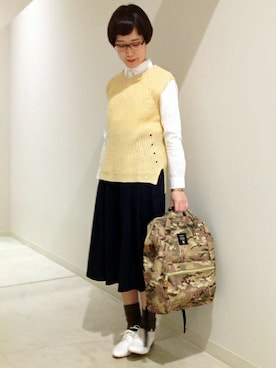ikka HEAD OFFICE Women'sさん（レディース・158cm）の冬コーディネート