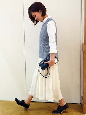ikka HEAD OFFICE Women'sさん（レディース・158cm）の冬コーディネート