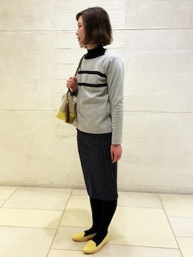 ikka HEAD OFFICE Women'sさん（レディース・158cm）の冬コーディネート
