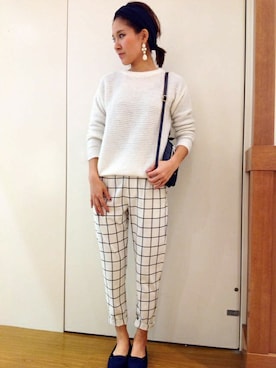 ikka HEAD OFFICE Women'sさん（レディース・158cm）の冬コーディネート