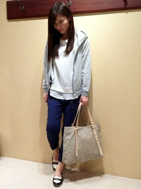 ikka HEAD OFFICE Women'sさん（レディース・158cm）の春コーディネート