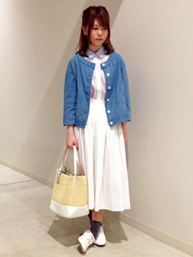 ikka HEAD OFFICE Women'sさん（レディース・158cm）の春コーディネート