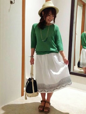 ikka HEAD OFFICE Women'sさん(レディース・154cm)の春コーディネート