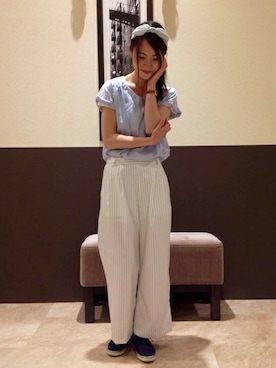 ikka HEAD OFFICE Women'sさん（レディース・158cm）の春コーディネート