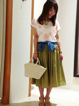 ikka HEAD OFFICE Women'sさん（レディース・158cm）の春コーディネート