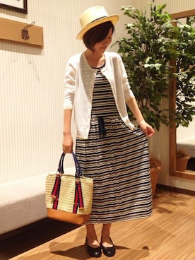 ikka HEAD OFFICE Women'sさん(レディース・158cm)の春コーディネート