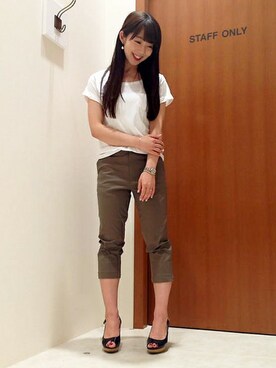 ikka HEAD OFFICE Women'sさん(レディース・158cm)の夏コーディネート