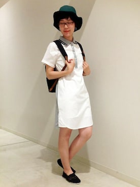 「アクティブ」｜「アイテム（ワンピース）」を使った、ikka HEAD OFFICE Women'sさん（レディース・158cm）の夏コーディネート