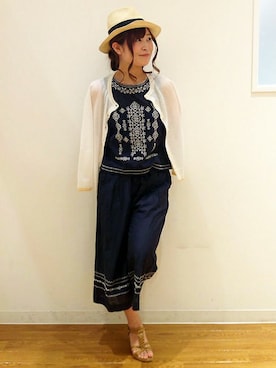 ikka HEAD OFFICE Women'sさん(レディース・158cm)の夏コーディネート