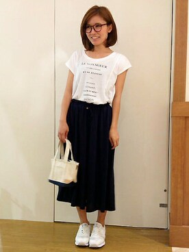 ikka HEAD OFFICE Women'sさん(レディース・162cm)の夏コーディネート