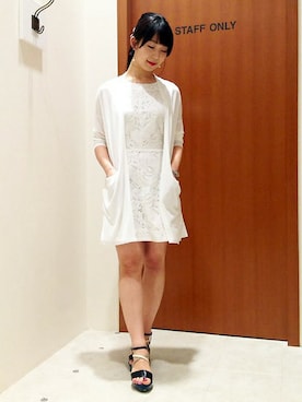 ikka HEAD OFFICE Women'sさん（レディース・158cm）の夏コーディネート