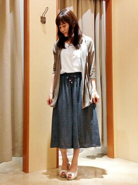 ikka HEAD OFFICE Women'sさん(レディース・158cm)の夏コーディネート