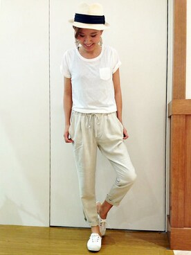 ikka HEAD OFFICE Women'sさん(レディース・158cm)の夏コーディネート