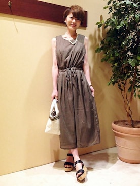 ikka HEAD OFFICE Women'sさん（レディース・158cm）の夏コーディネート