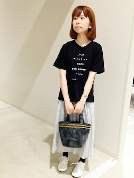 ikka HEAD OFFICE Women'sさん（レディース・158cm）の夏コーディネート