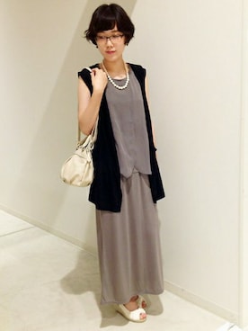ikka HEAD OFFICE Women'sさん（レディース・158cm）の夏コーディネート
